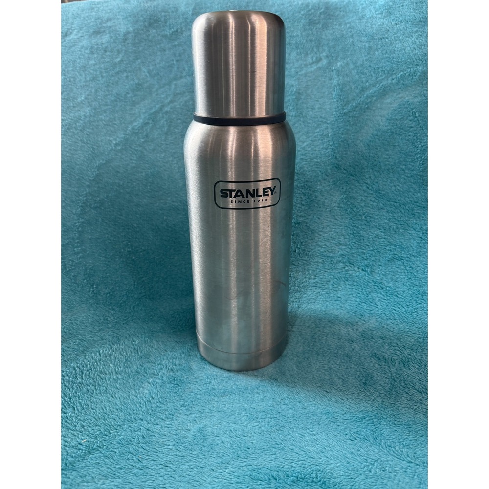 Stanley Classic Vacuum Insulated Bottle 25oz Silver Stainless Steel 10-01562-002
